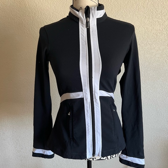 Vintage Lululemon Yoga Black and White Jacket - Picture 1 of 5